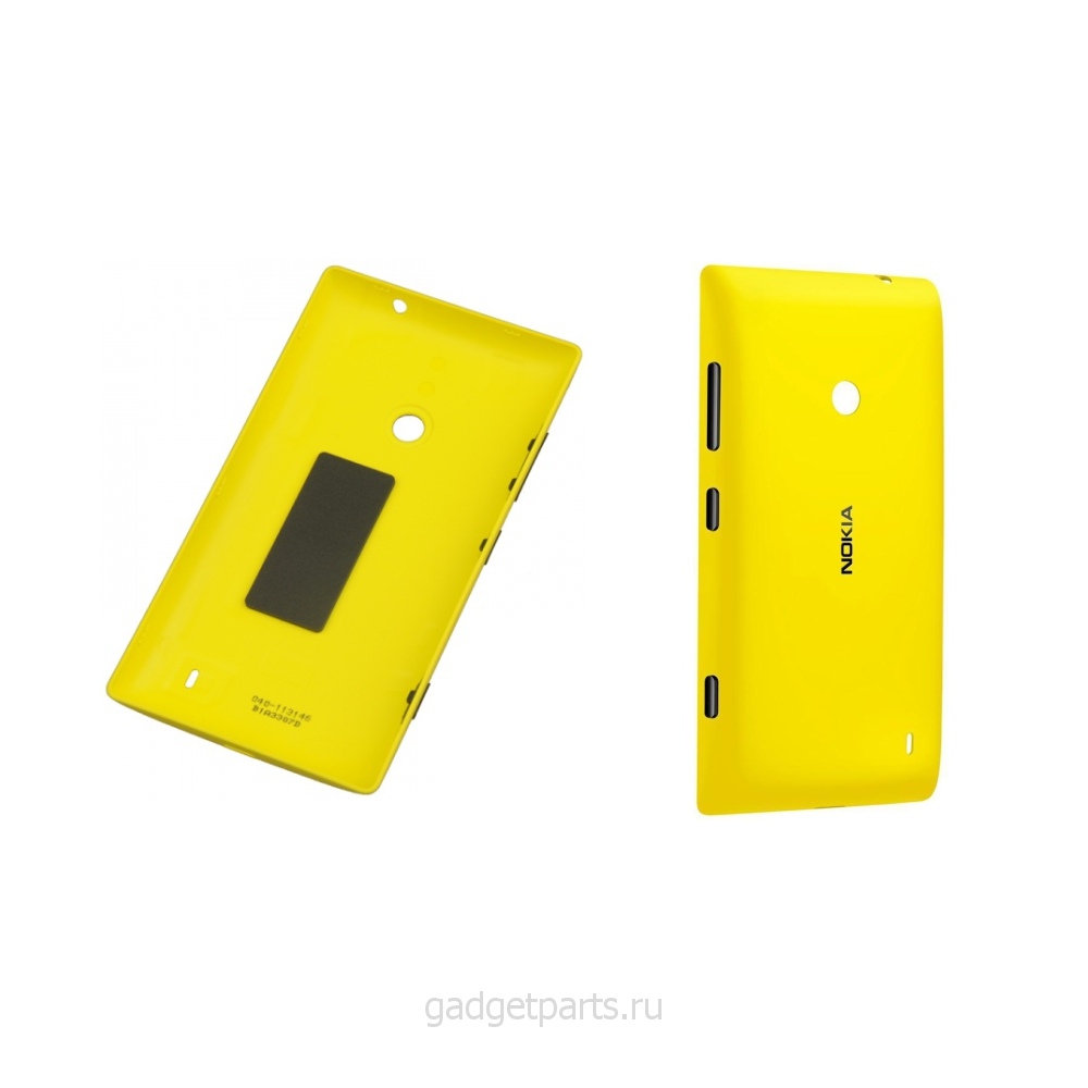 Задняя крышка Nokia Lumia 520 Желтая (Yellow)