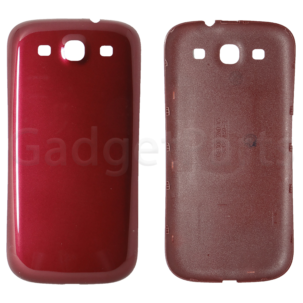 Задняя крышка Samsung Galaxy S3, i9300 Красная (Red)