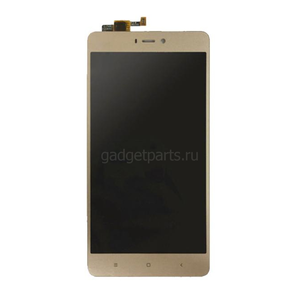 Модуль (дисплей, тачскрин) Xiaomi Mi 4S Золотой (Gold)