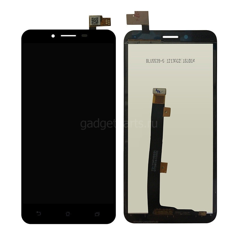 Модуль (дисплей, тачскрин) Asus Zenfone 3 Max ZC553KL Черный (Black) Оригинал