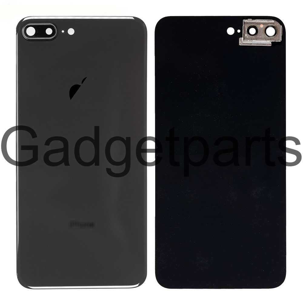 Задняя крышка iPhone 8 Plus Черная (Space Gray, Black)