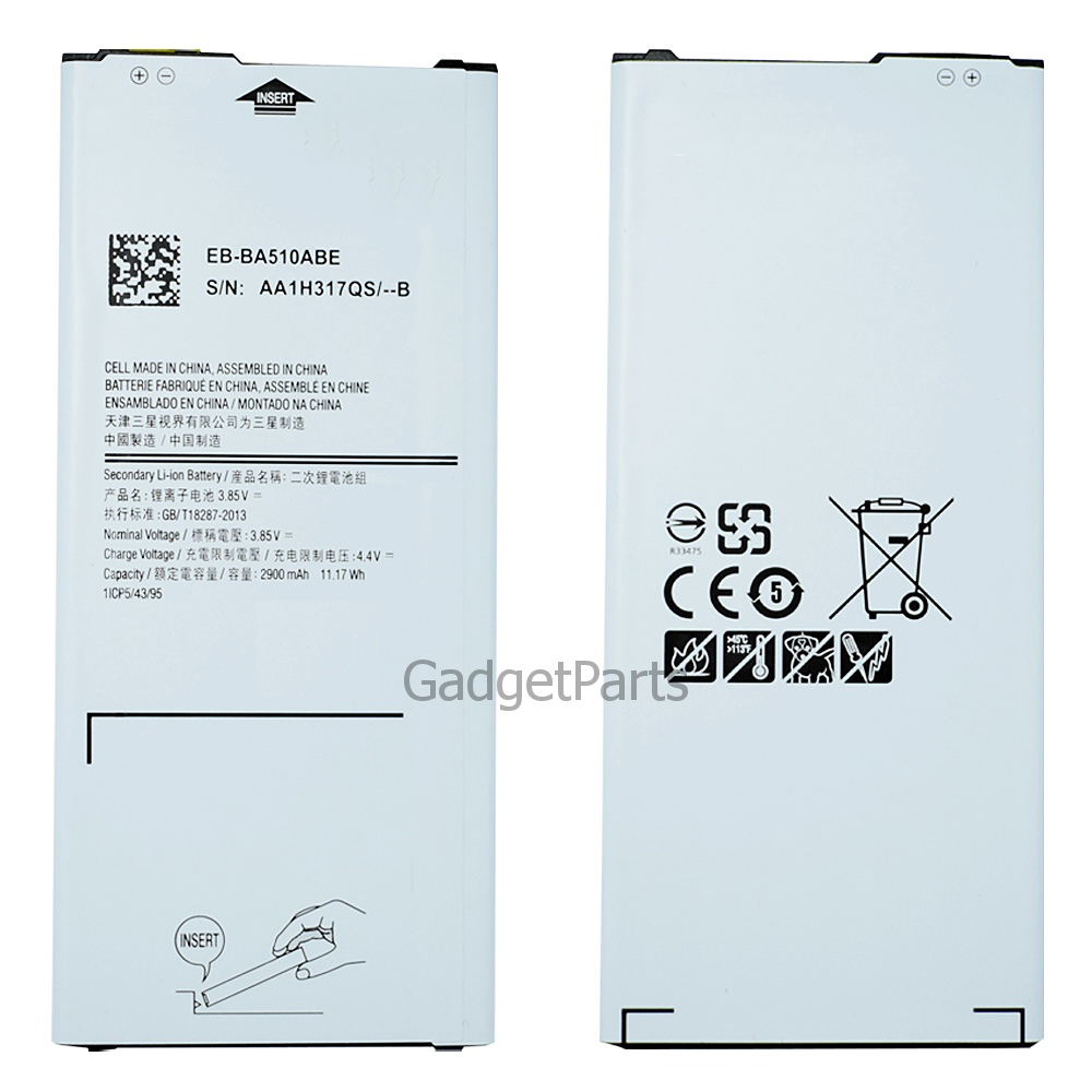 Аккумулятор Samsung Galaxy A5 2016, SM-A510F (EB-BA510ABE)