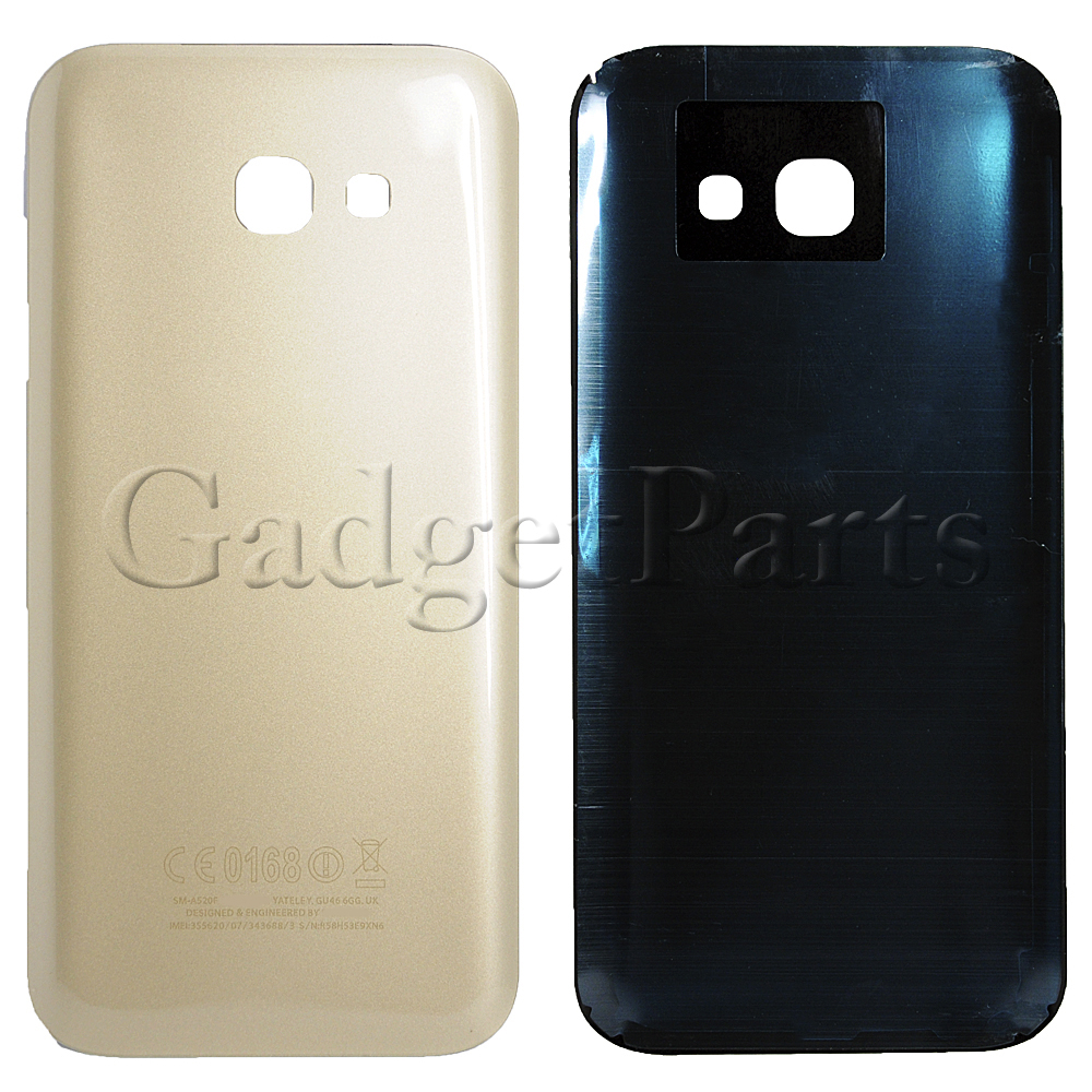 Задняя крышка Samsung Galaxy A5 2017, SM-A520F Золотая (Gold)