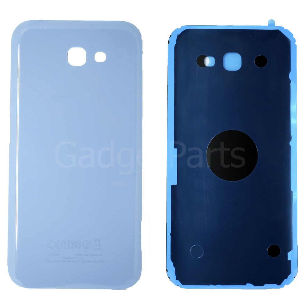 Задняя крышка Samsung Galaxy A7 2017, SM-A720F Синяя (Blue)