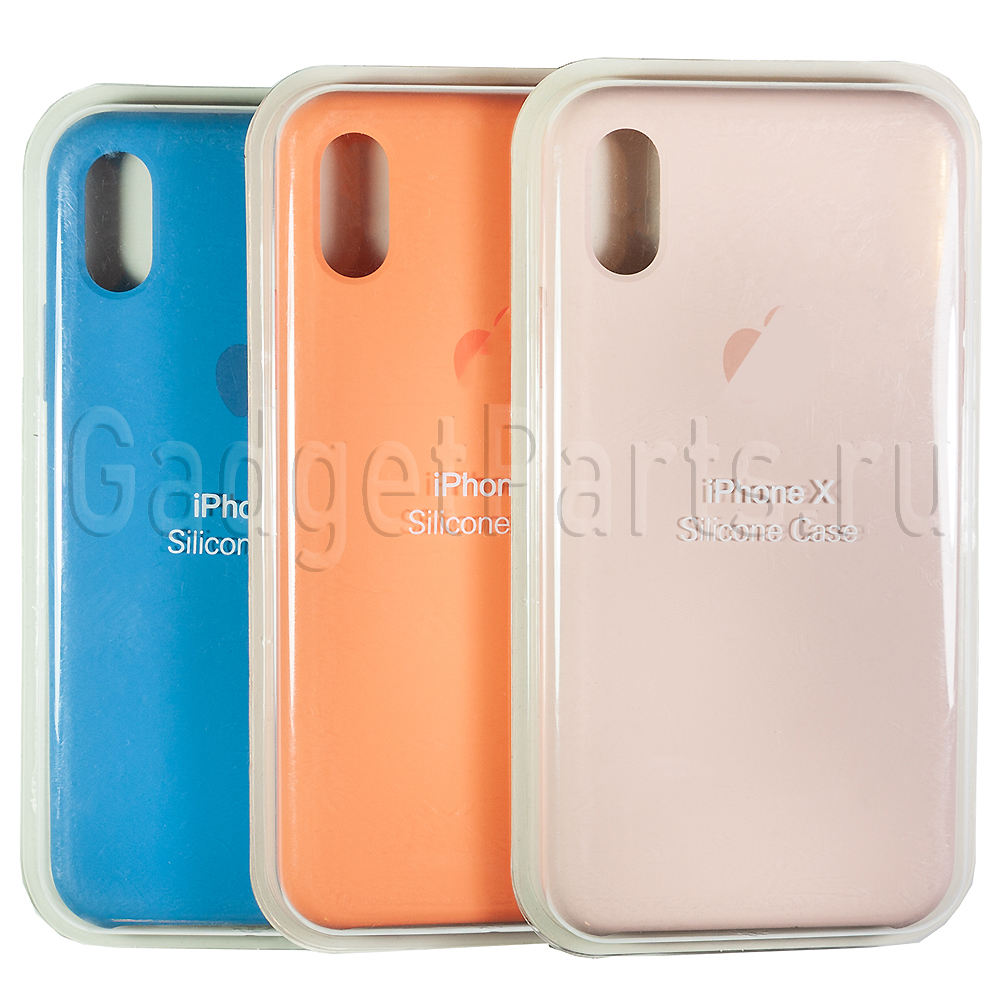 Чехол iPhone X Silicon Case Оригинал