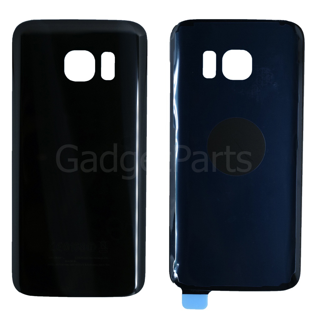 Задняя крышка Samsung Galaxy S7, G930F Черная (Black) Оригинал