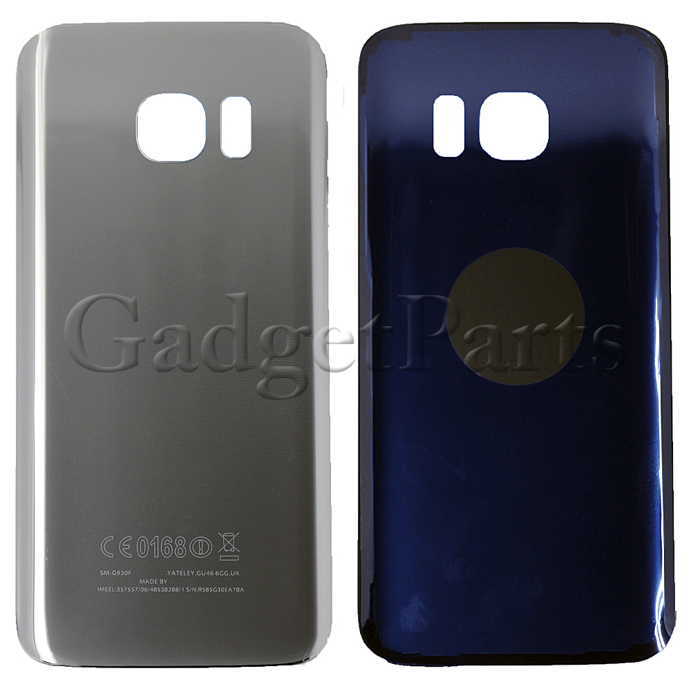 Задняя крышка Samsung Galaxy S7, G930F Серебряная (Silver) Оригинал