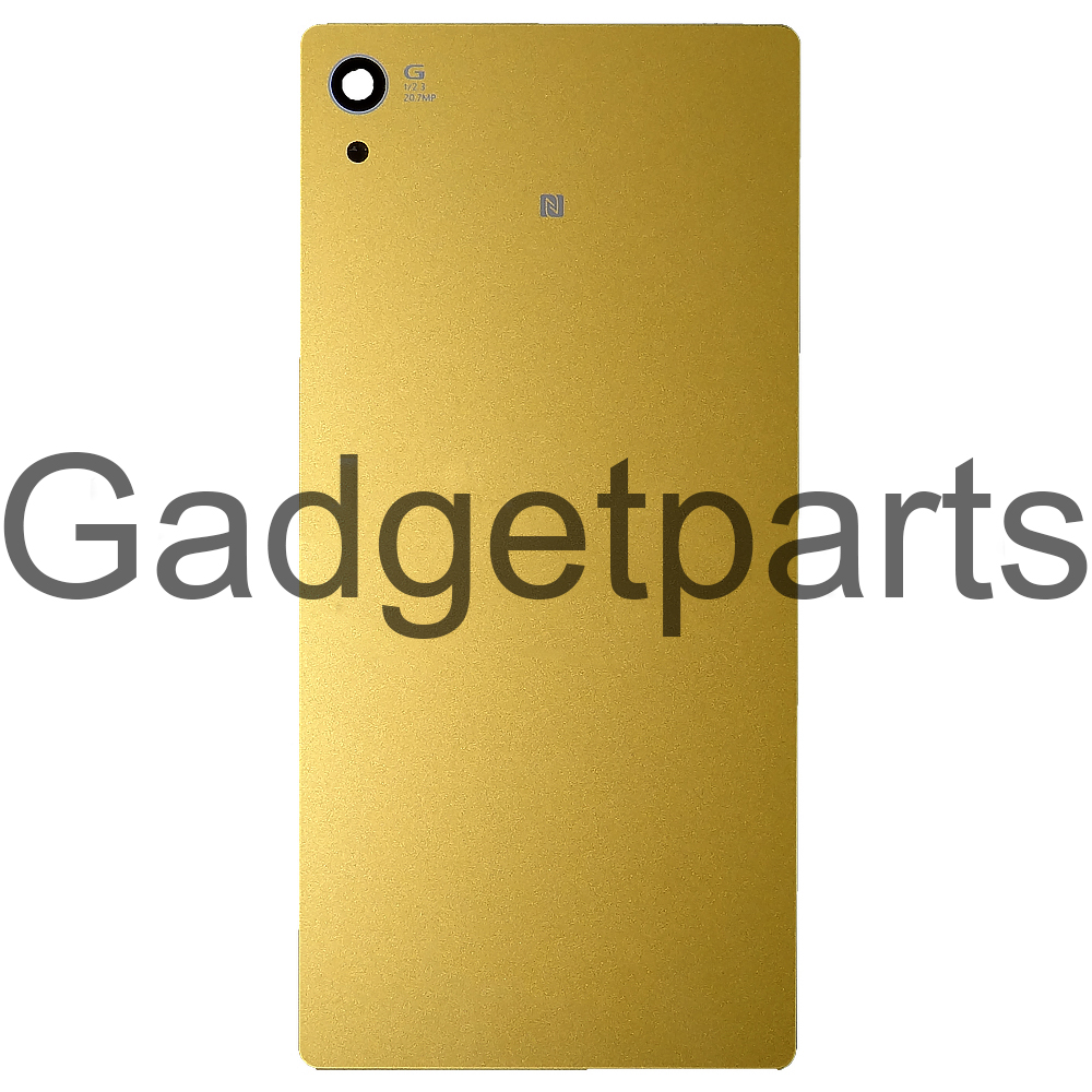 Задняя крышка Sony Xperia Z3+, Z4, E6533, E6553 Золотая (Gold) Оригинал