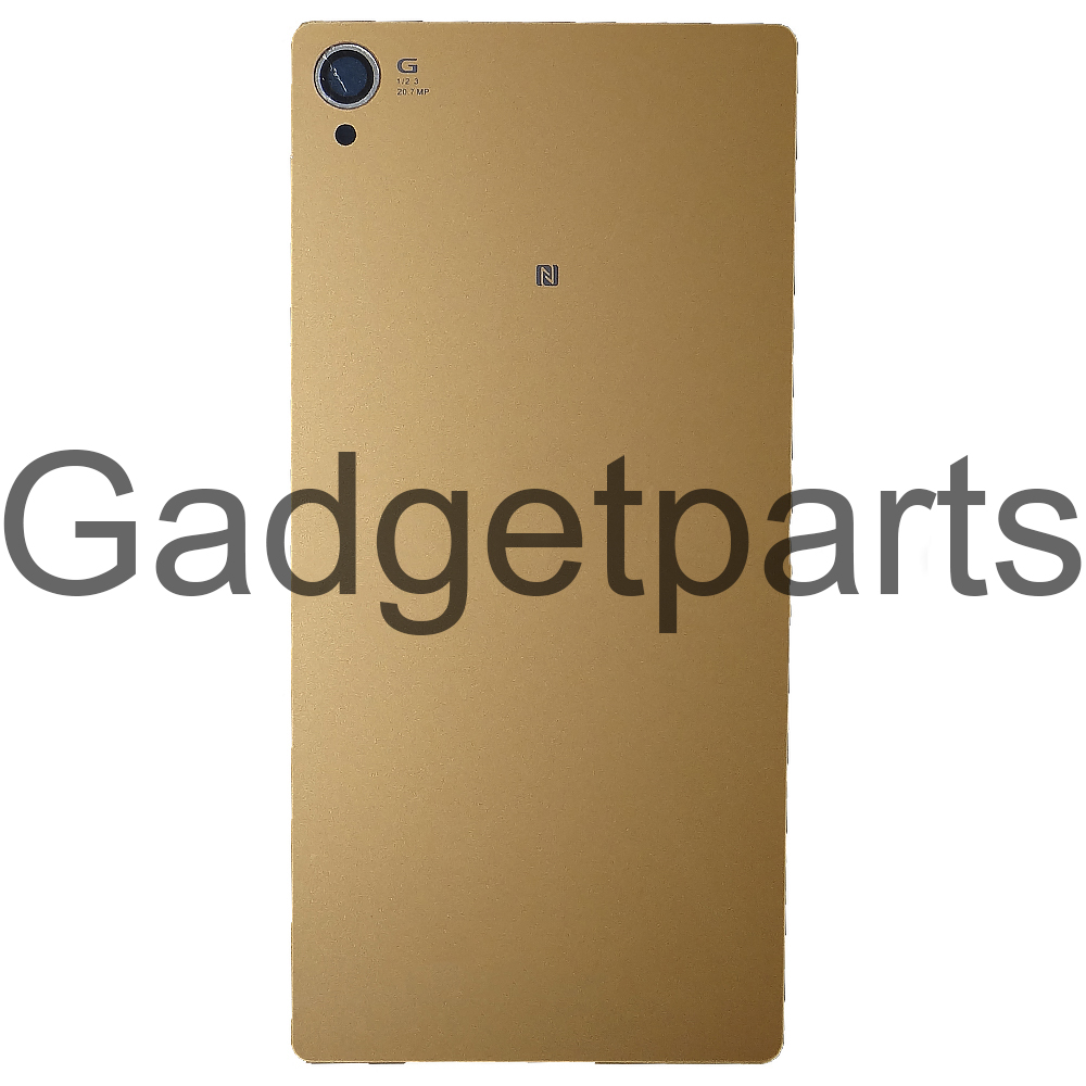 Задняя крышка Sony Xperia Z3, D6603 Золотая (Gold)