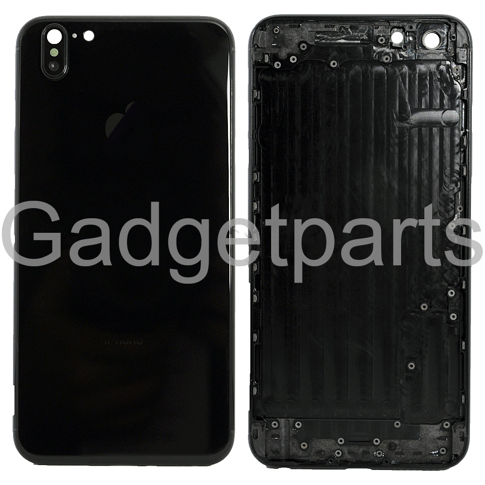 Задняя крышка iPhone 6 Plus под iPhone X Черная (Space Gray, Black)