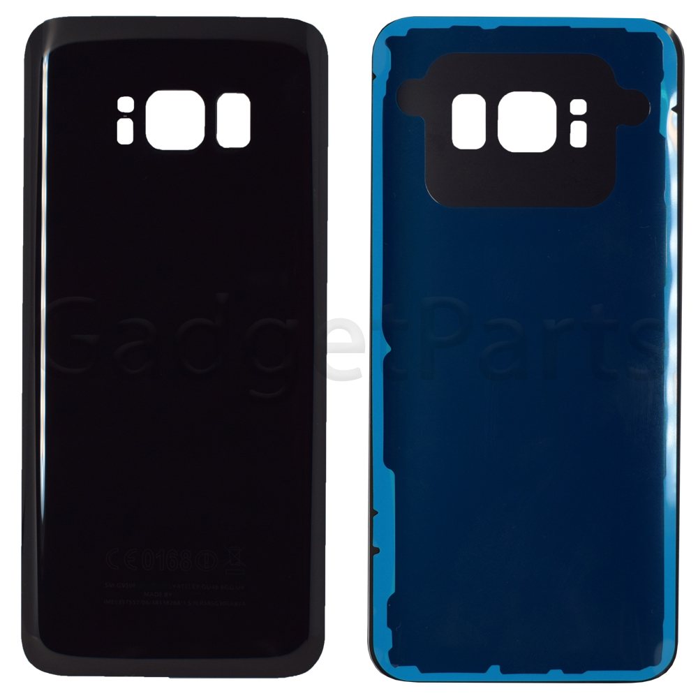 Задняя крышка Samsung Galaxy S8, G950F Черная (Black) Оригинал