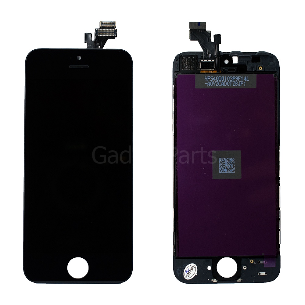 Модуль (дисплей, тачскрин, рамка) iPhone 5G Черный (Black)