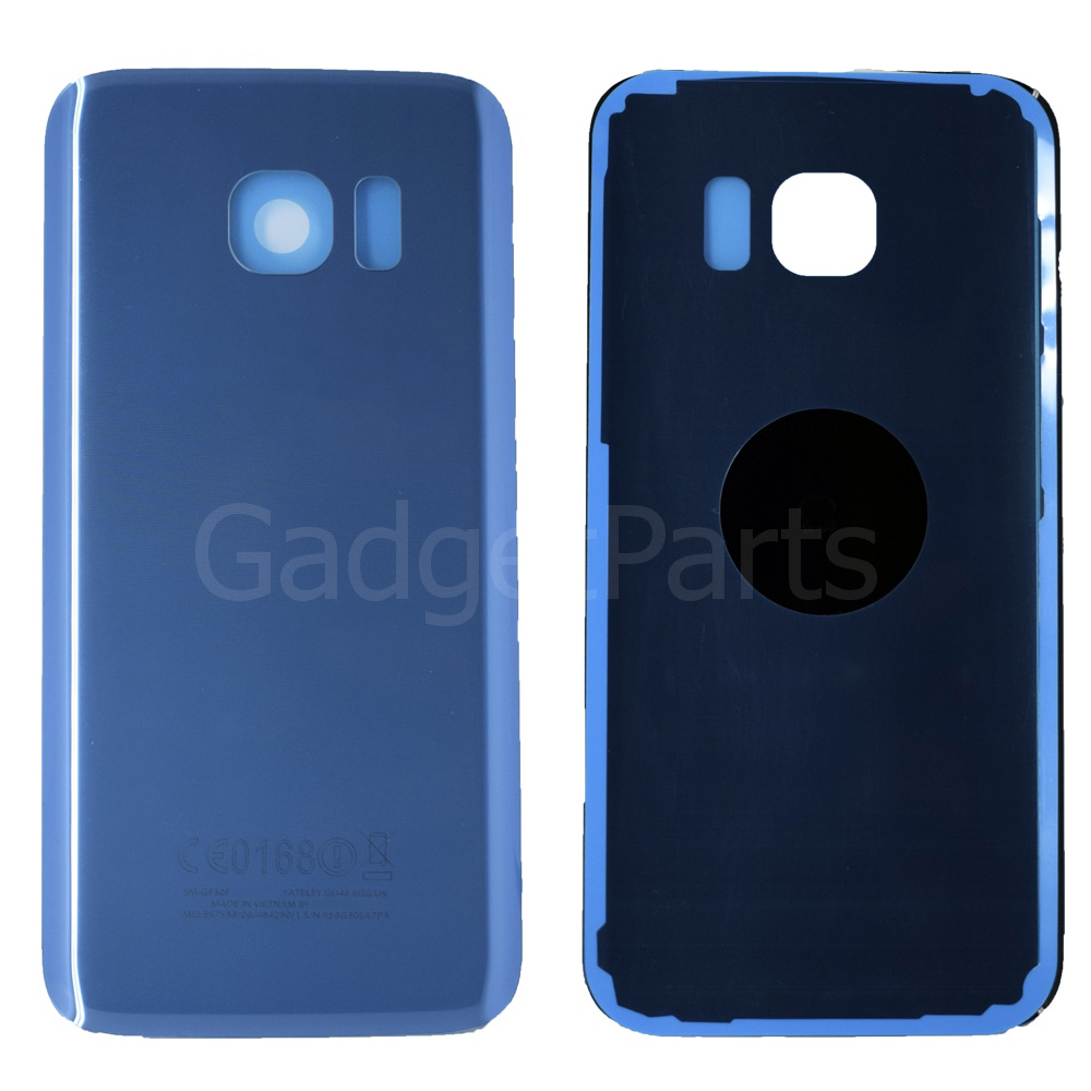 Задняя крышка Samsung Galaxy S7, G930F Синяя (Blue) Оригинал