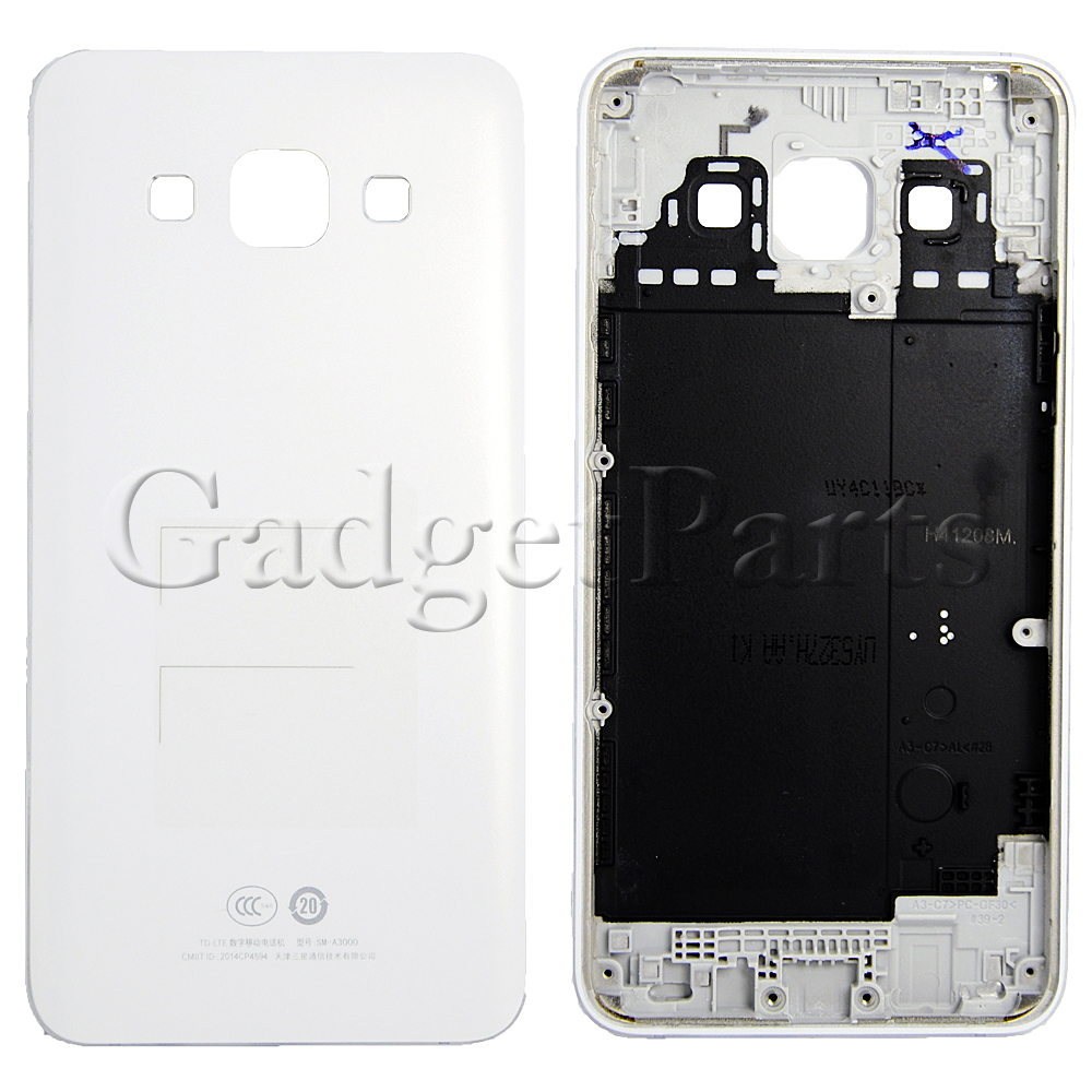 Задняя крышка Samsung Galaxy A3, SM-A300F Белая (White)
