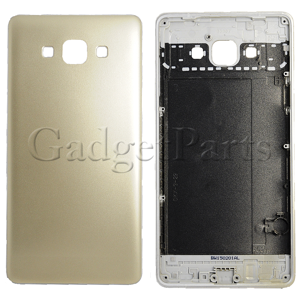 Задняя крышка Samsung Galaxy A7, SM-A700F Золотая (Gold)