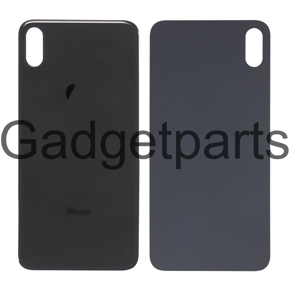 Задняя крышка iPhone XS Max Черная (Space Gray, Black)