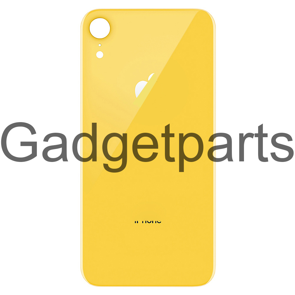 Задняя крышка iPhone XR Желтая (Yellow)