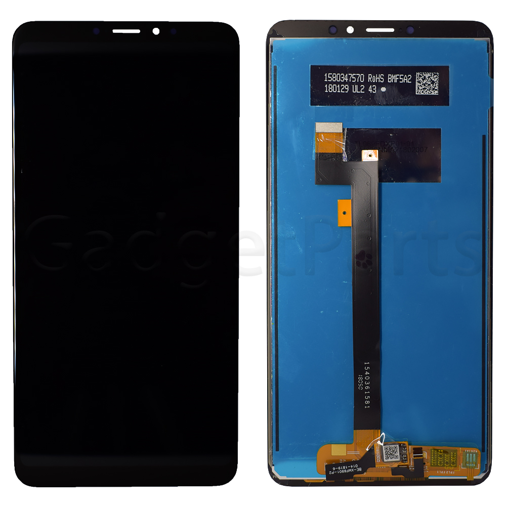 Модуль (дисплей, тачскрин) Xiaomi Mi Max 3 Черный (Black)