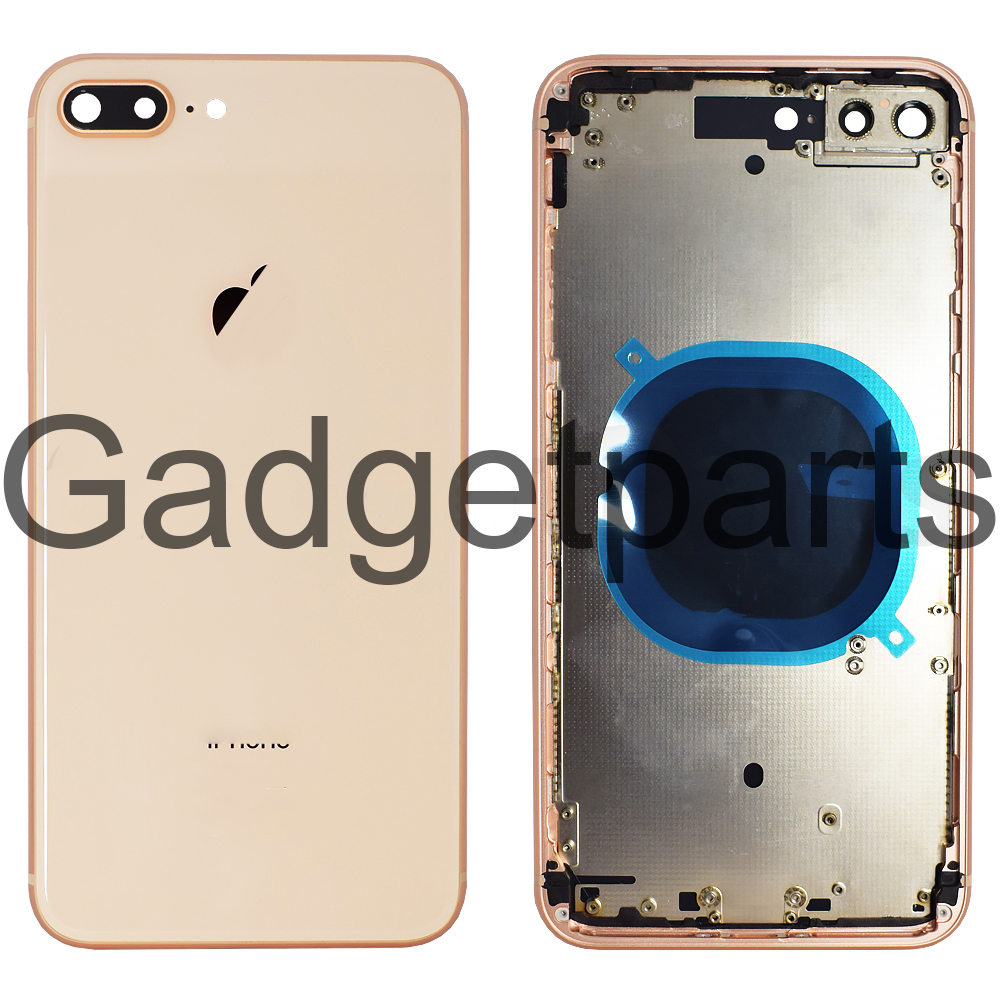 Задняя крышка в сборе iPhone 8 Plus Золотая (Gold)