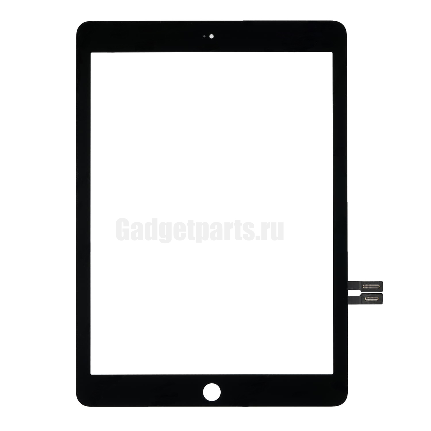 Сенсорное стекло, тачскрин iPad 9,7” (6-го поколения) 2018 года Черный (Black) Оригинал