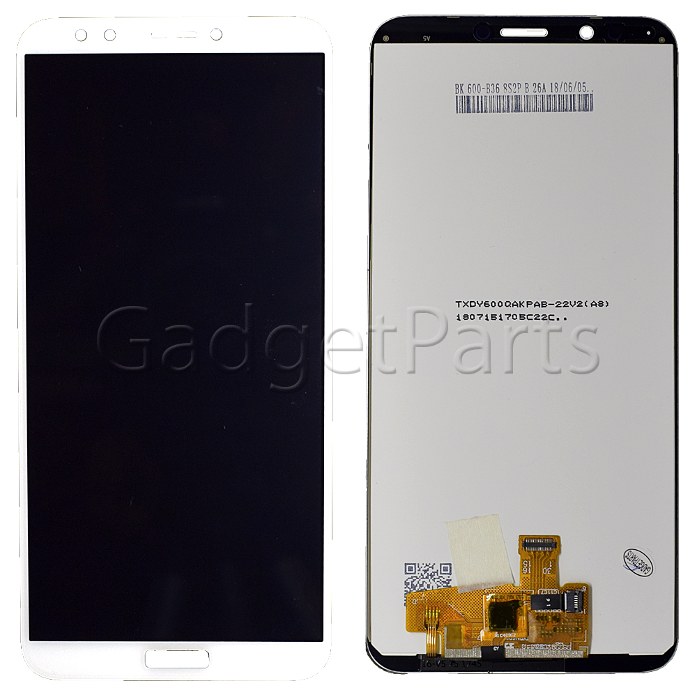 Модуль (дисплей, тачскрин) Huawei Honor 7C Pro, Enjoy 8, Y7 2018 Белый (White)