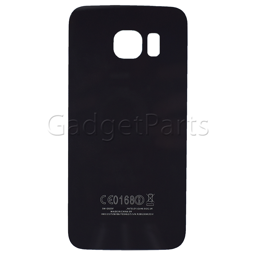 Задняя крышка Samsung Galaxy S6 Edge, G925F Черная (Black)