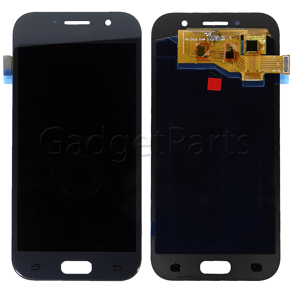 Модуль (дисплей, тачскрин) Samsung Galaxy A5 2017, A520F Черный (Black) (OLED)