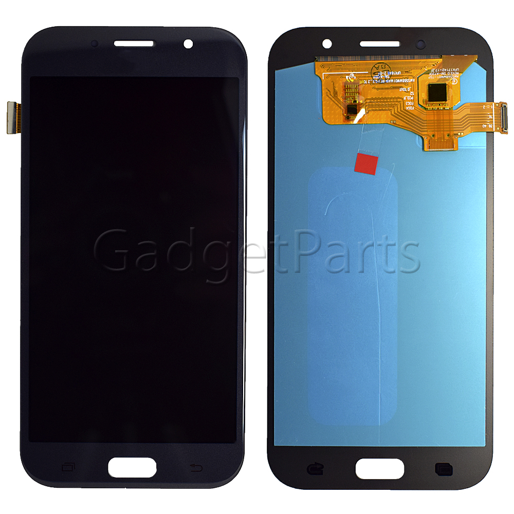 Модуль (дисплей, тачскрин) Samsung Galaxy A7 2017, A720F Черный (Black) (OLED)
