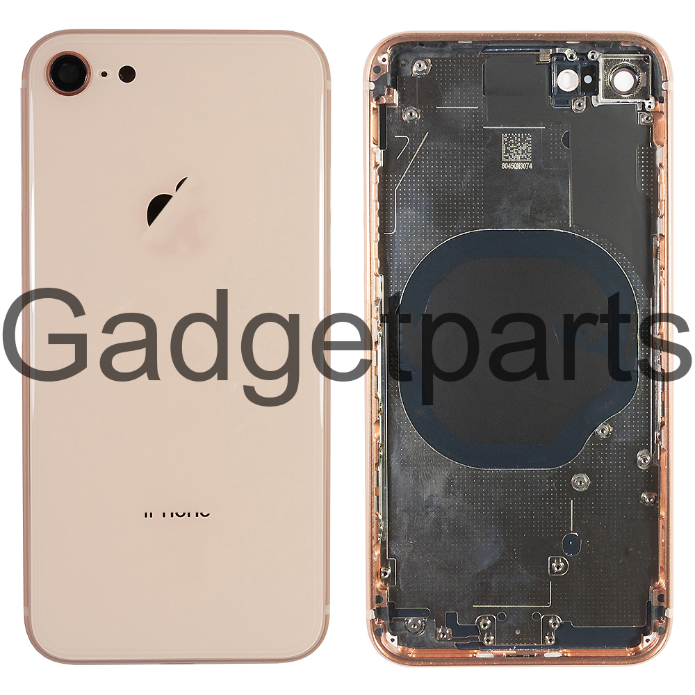 Задняя крышка в сборе iPhone 8 Золотая (Gold) Оригинал