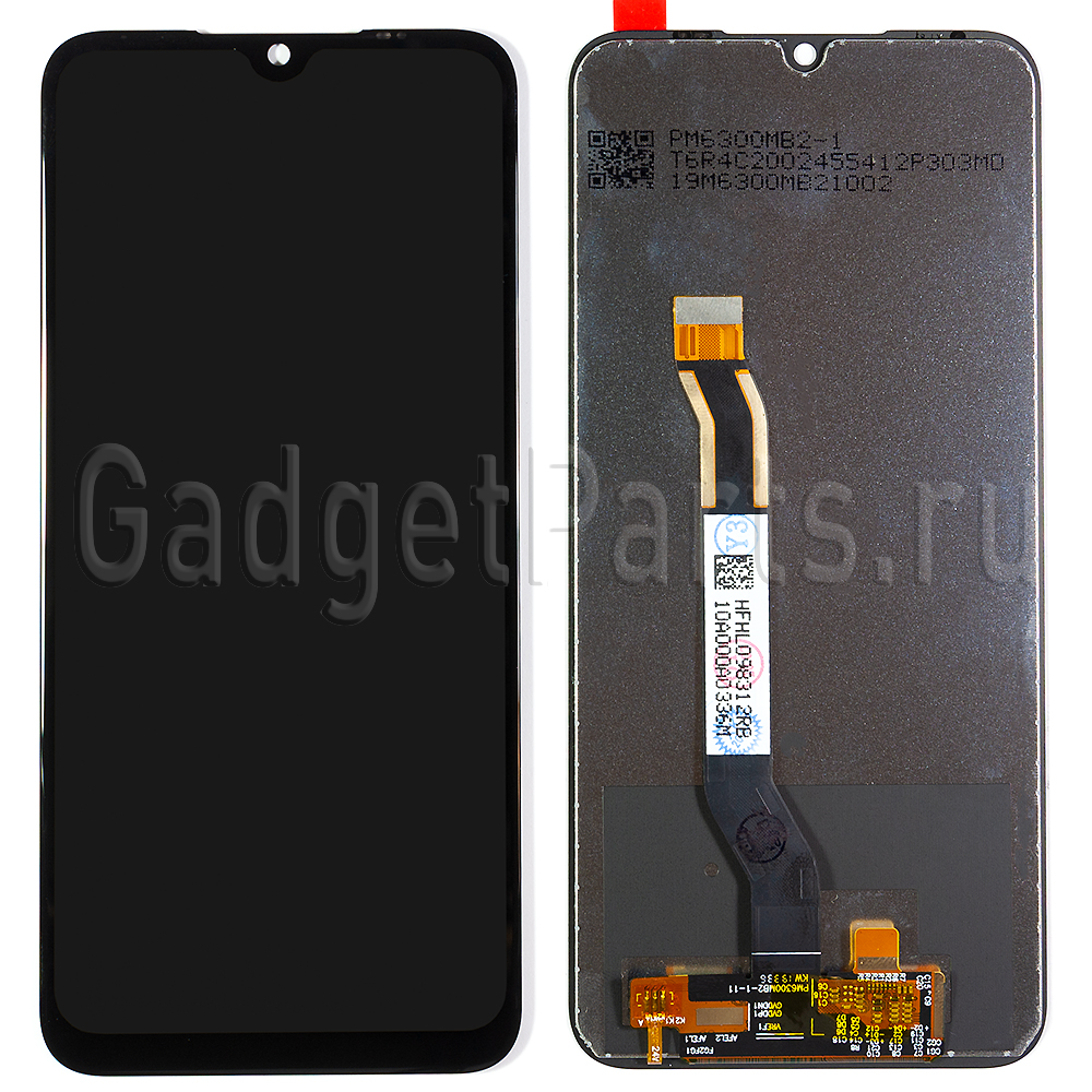 Модуль (дисплей, тачскрин) Xiaomi Redmi Note 8 Черный (Black)