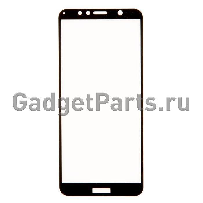 Защитное противоударное стекло 3D Huawei Honor 7A Pro, 7C, Enjoy 8E, Y6 2018, Y6 Prime 2018 Белое (White)