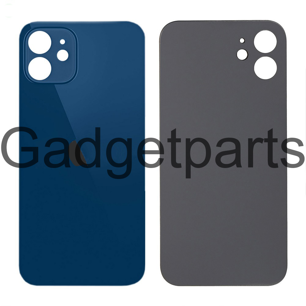 Задняя крышка iPhone 12 mini Синяя (Blue)