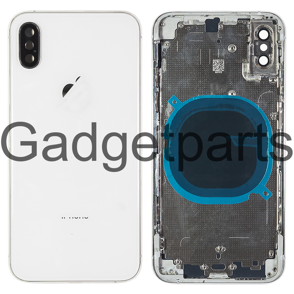 Задняя крышка в сборе iPhone XS Белая (White)