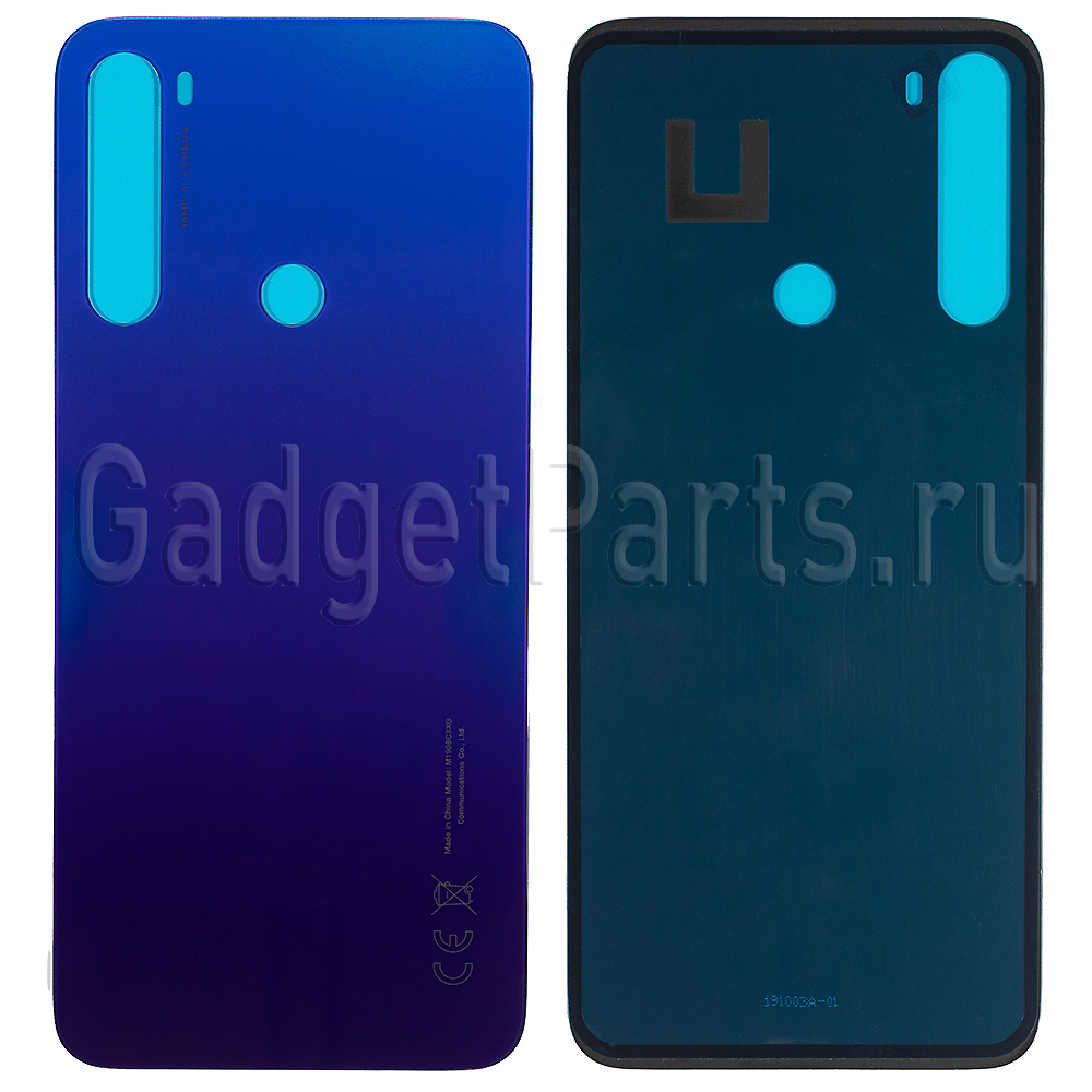 Задняя крышка Xiaomi Redmi Note 8T Синяя (Blue)