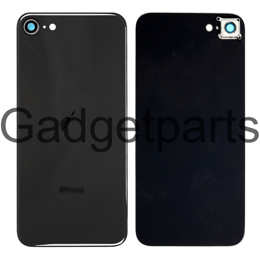Задняя крышка iPhone SE (2-го поколения) 2020 Черная (Space Gray, Black)