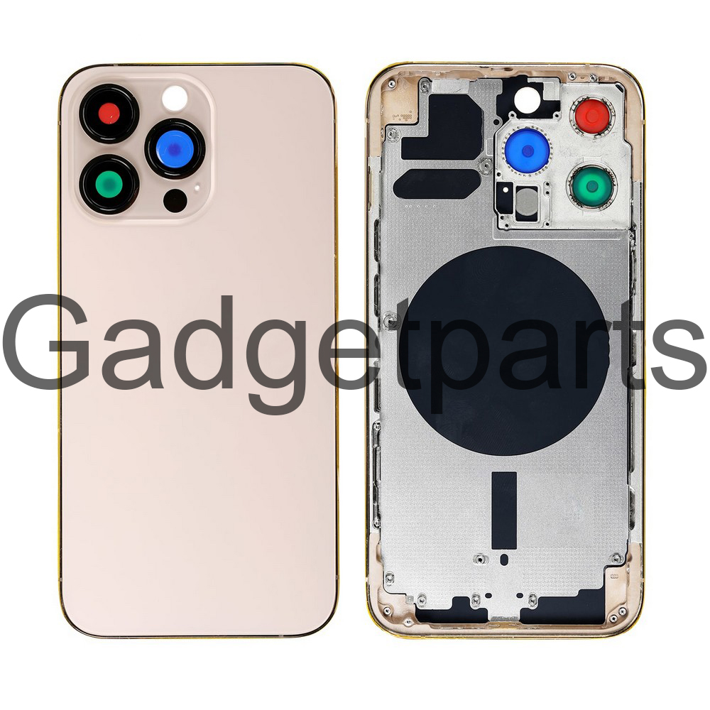 Задняя крышка в сборе iPhone 13 Pro Золотая (Gold)