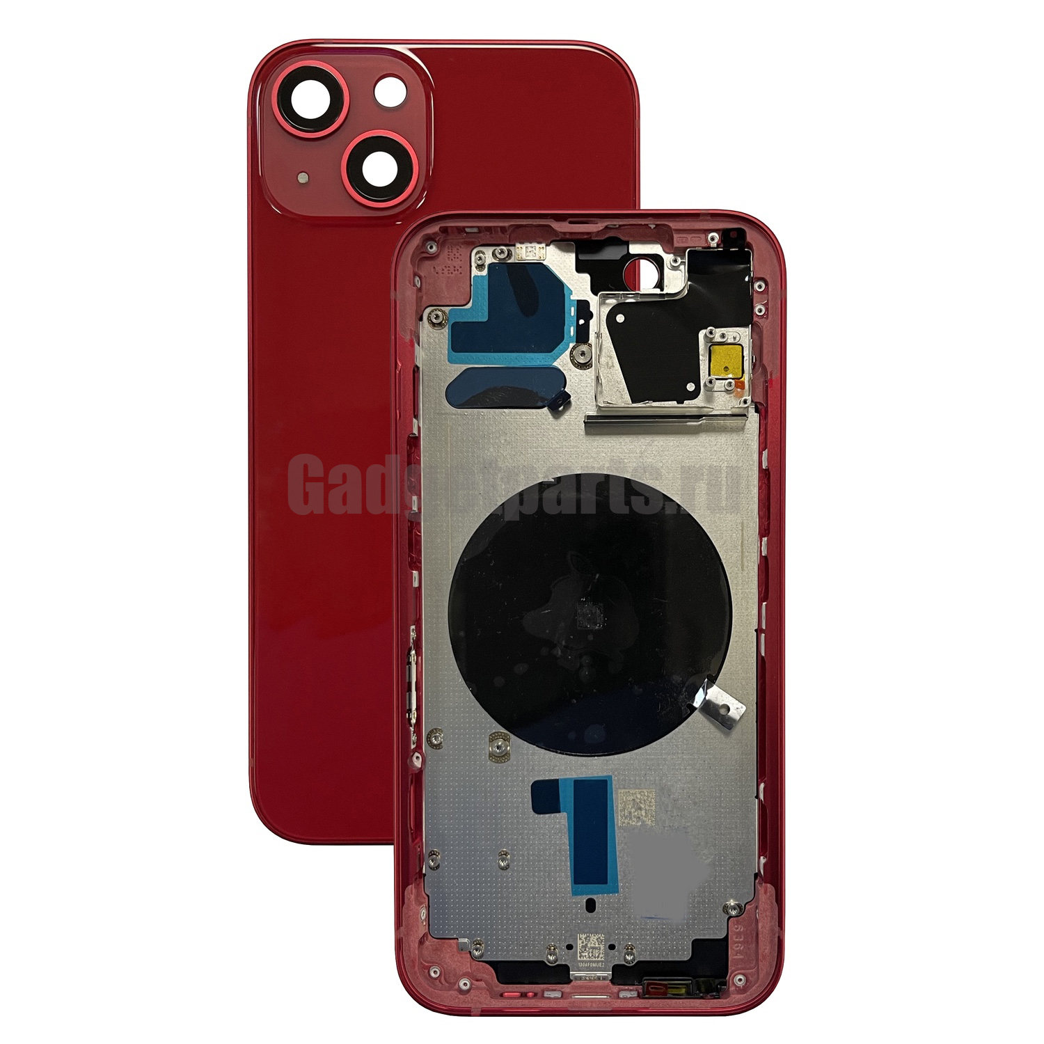 Задняя крышка в сборе iPhone 13 Красная (Red)