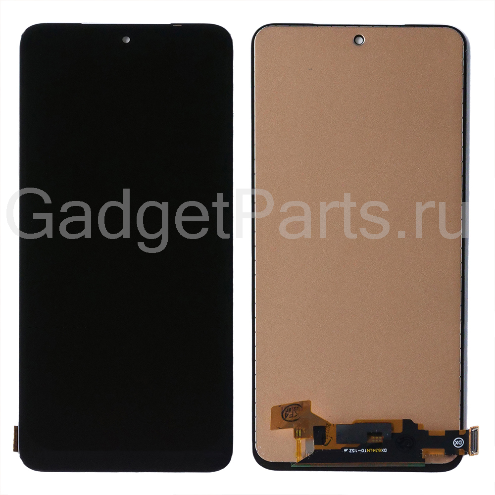 Модуль (дисплей, тачскрин) Xiaomi Redmi Note 10, Redmi Note 10S Черный (Black) OLED матрица